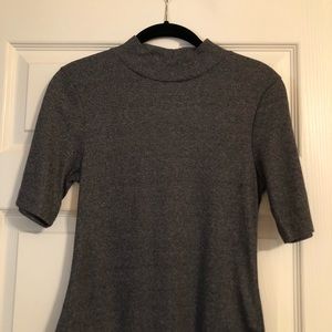 H&M Short sleeve Turtleneck Bodysuit